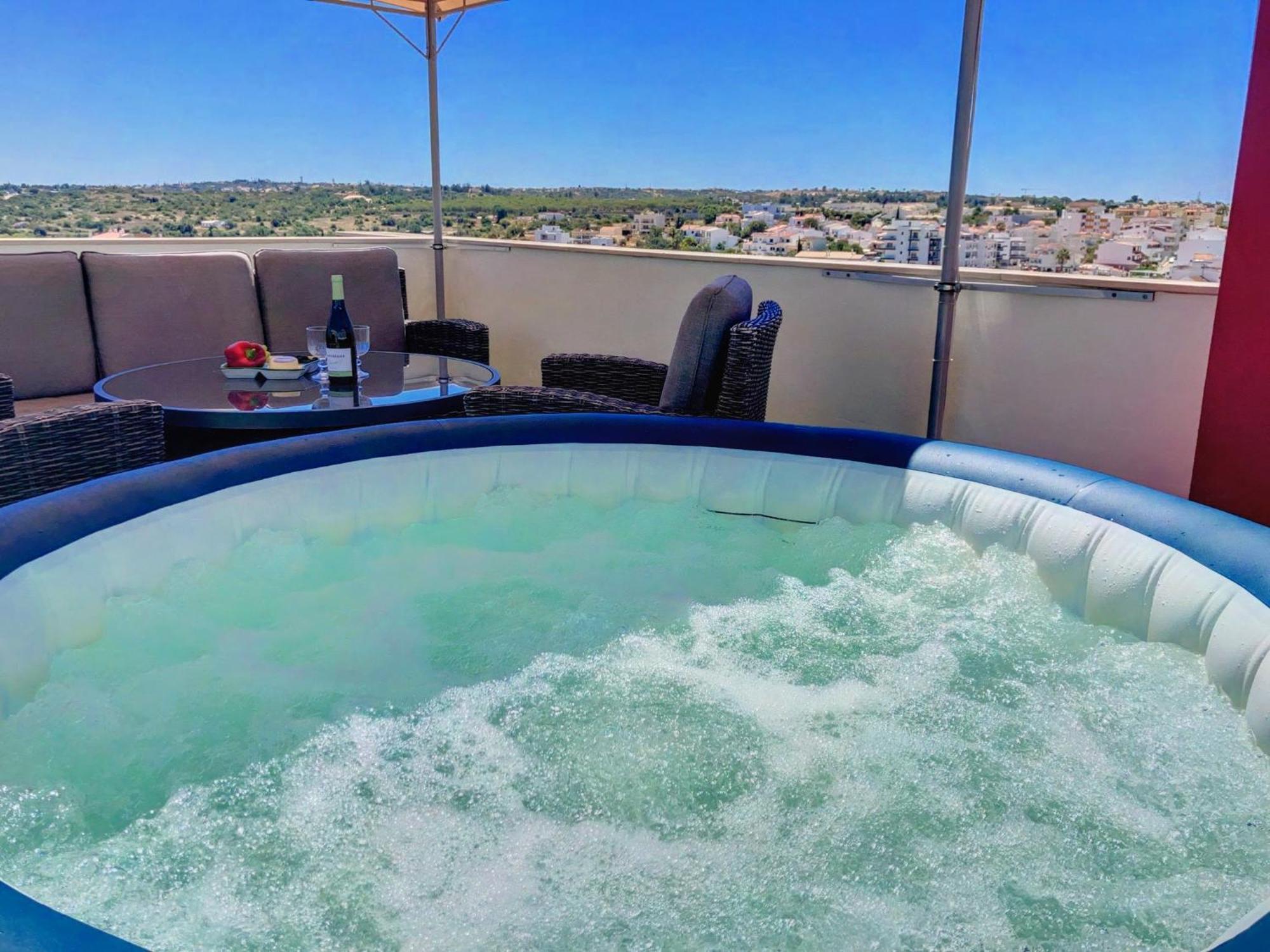 Apartment Alpha - 2 Bedrooms, Private Rooftop Patio With Hot Tub, Bbq And View Ferragudo  Exterior foto